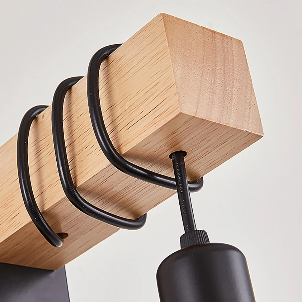 The Woodforge Wooden LED Wall Light