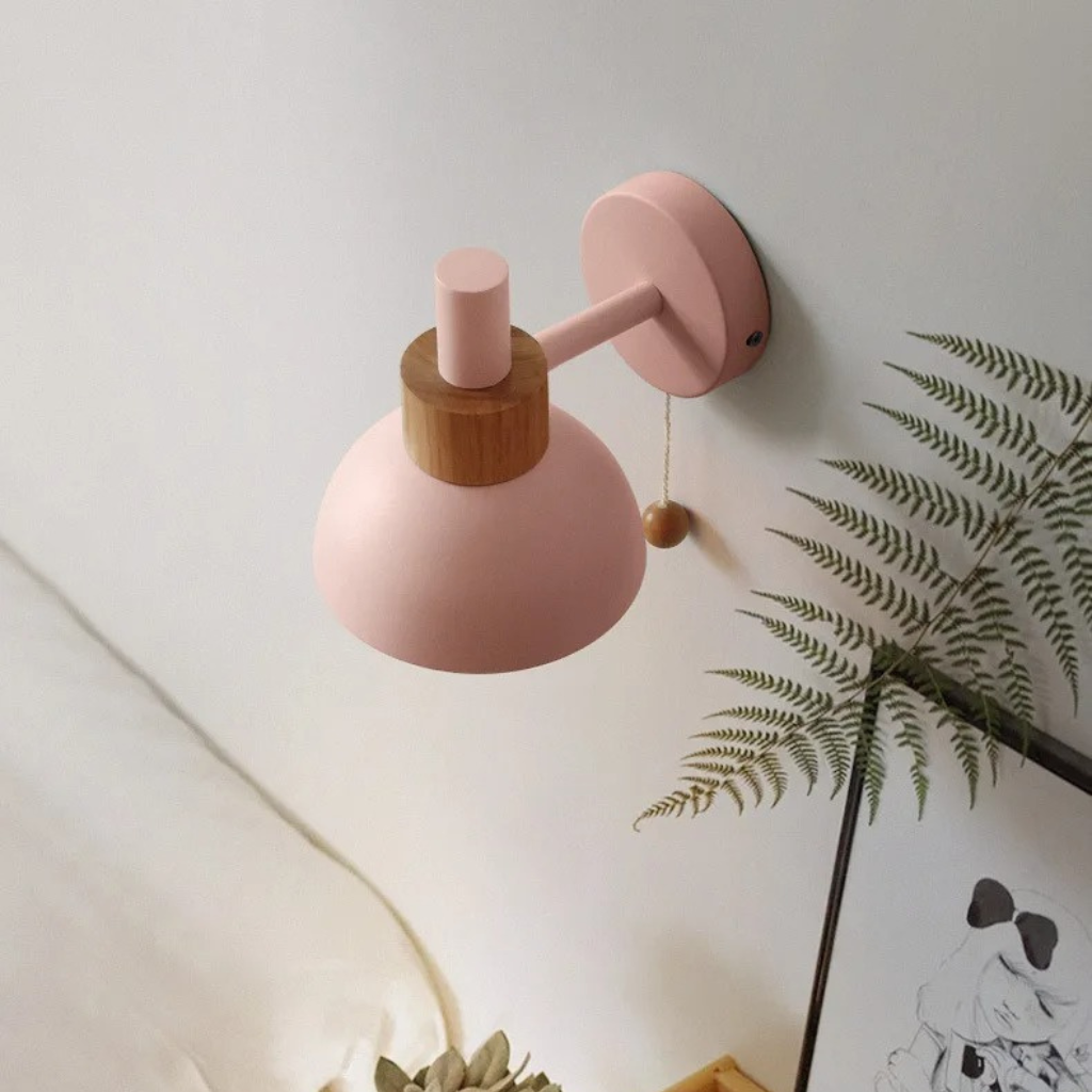 The Woodra Nordic Minimalist Wall Lamp