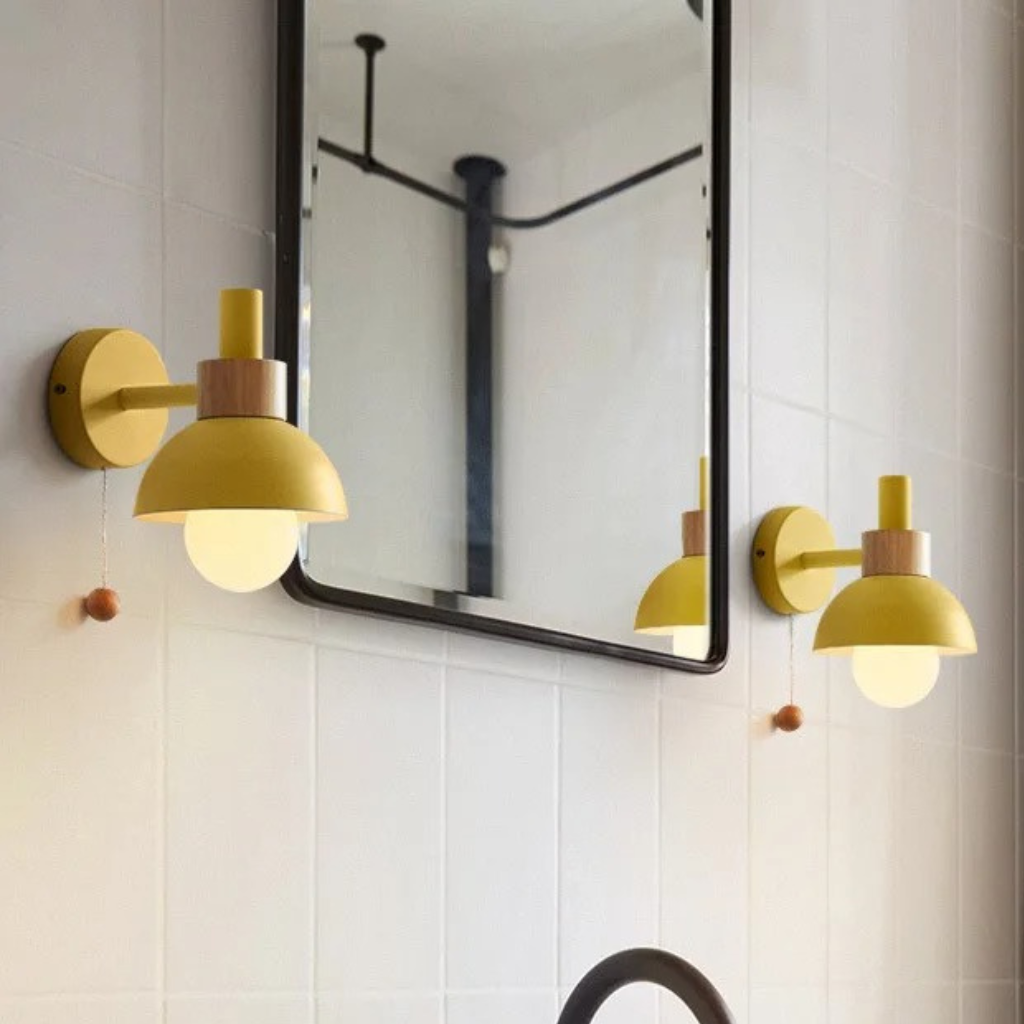 The Woodra Nordic Minimalist Wall Lamp