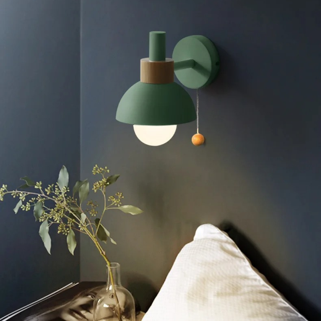 The Woodra Nordic Minimalist Wall Lamp