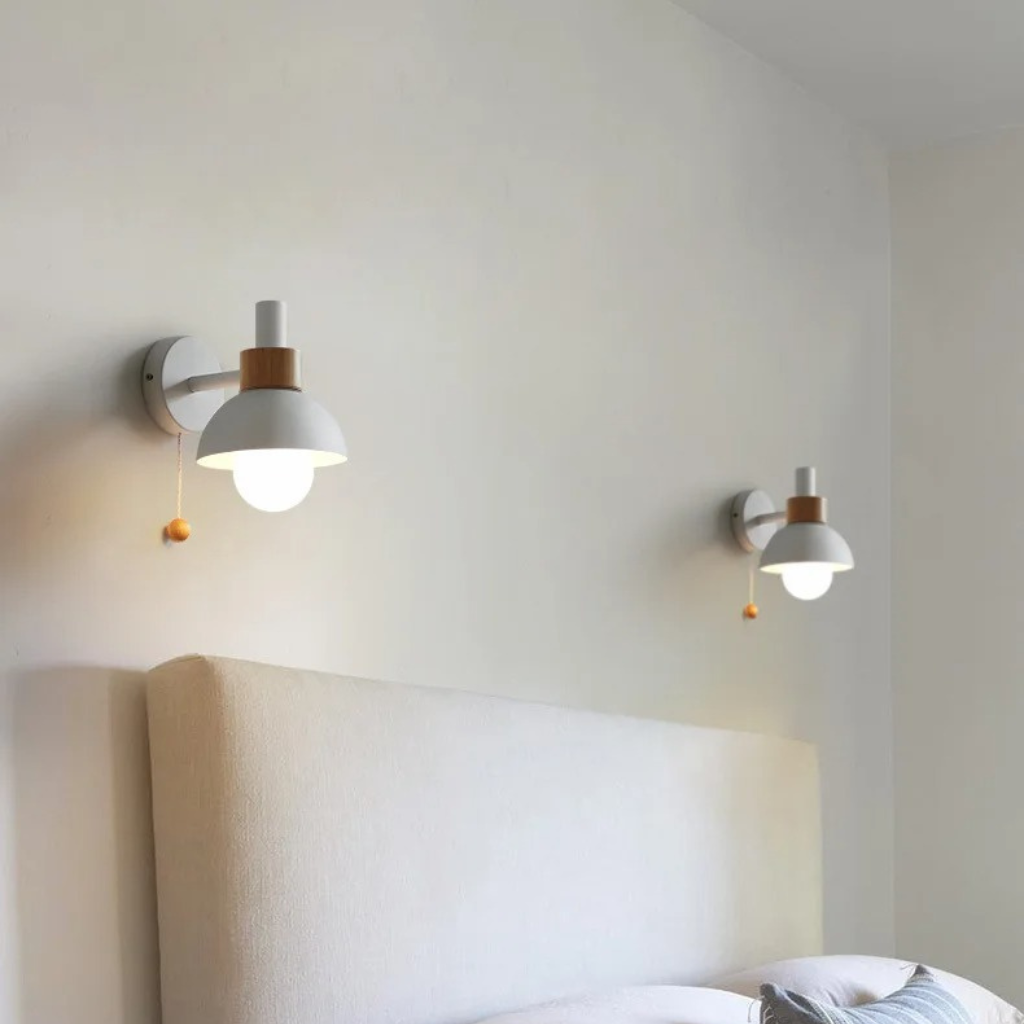 The Woodra Nordic Minimalist Wall Lamp