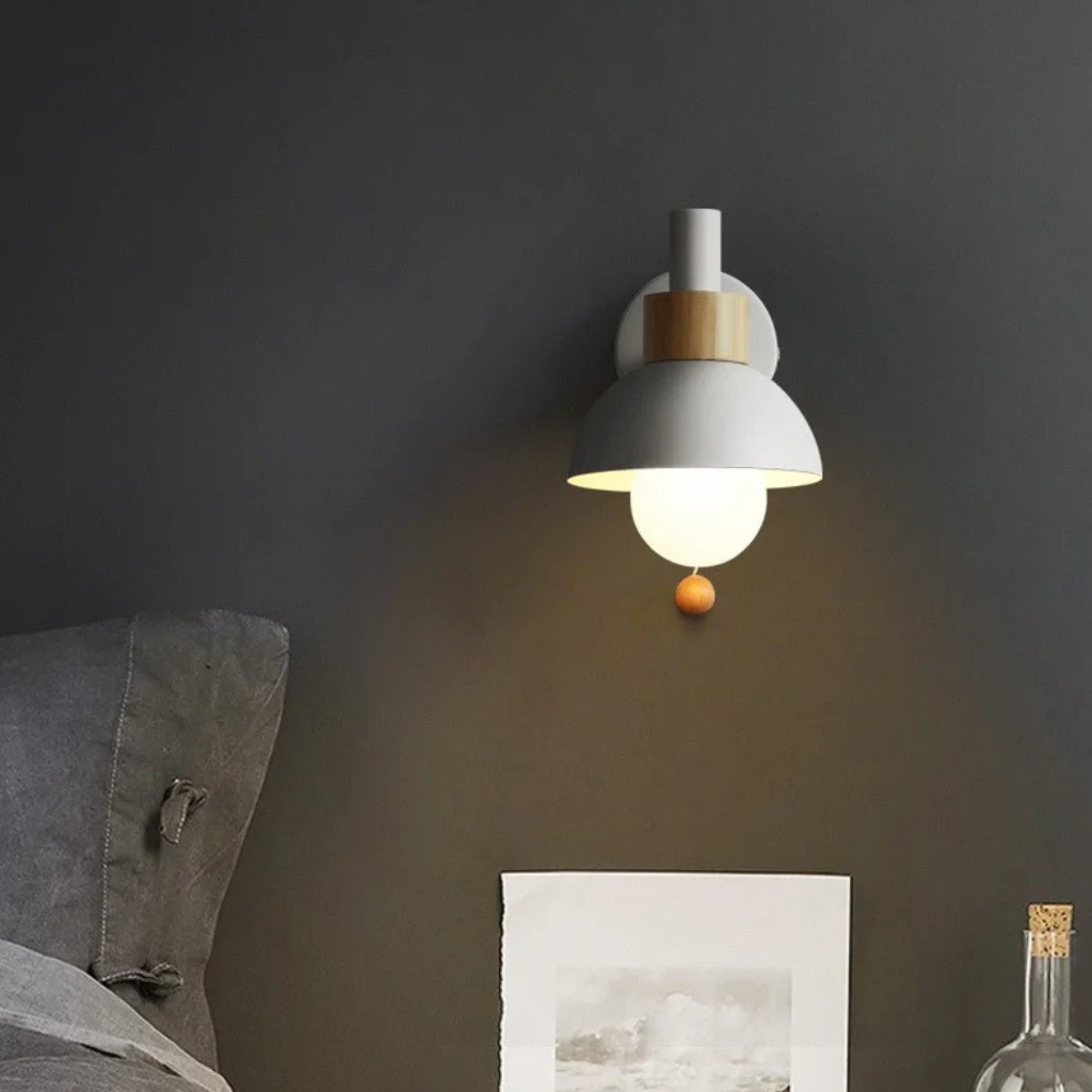 The Woodra Nordic Minimalist Wall Lamp