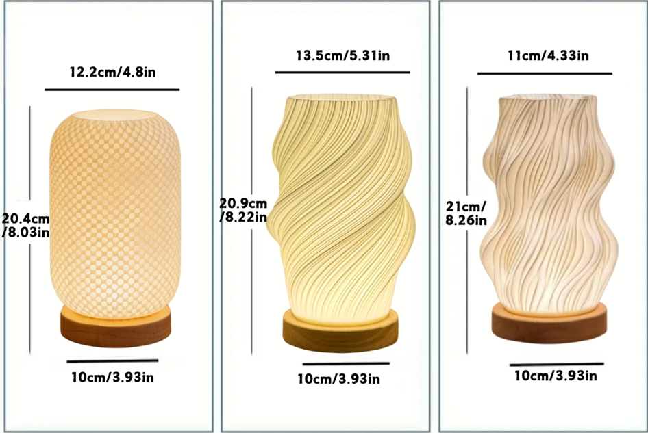 The Nordica Tri Colour USB LED Desk Lamp